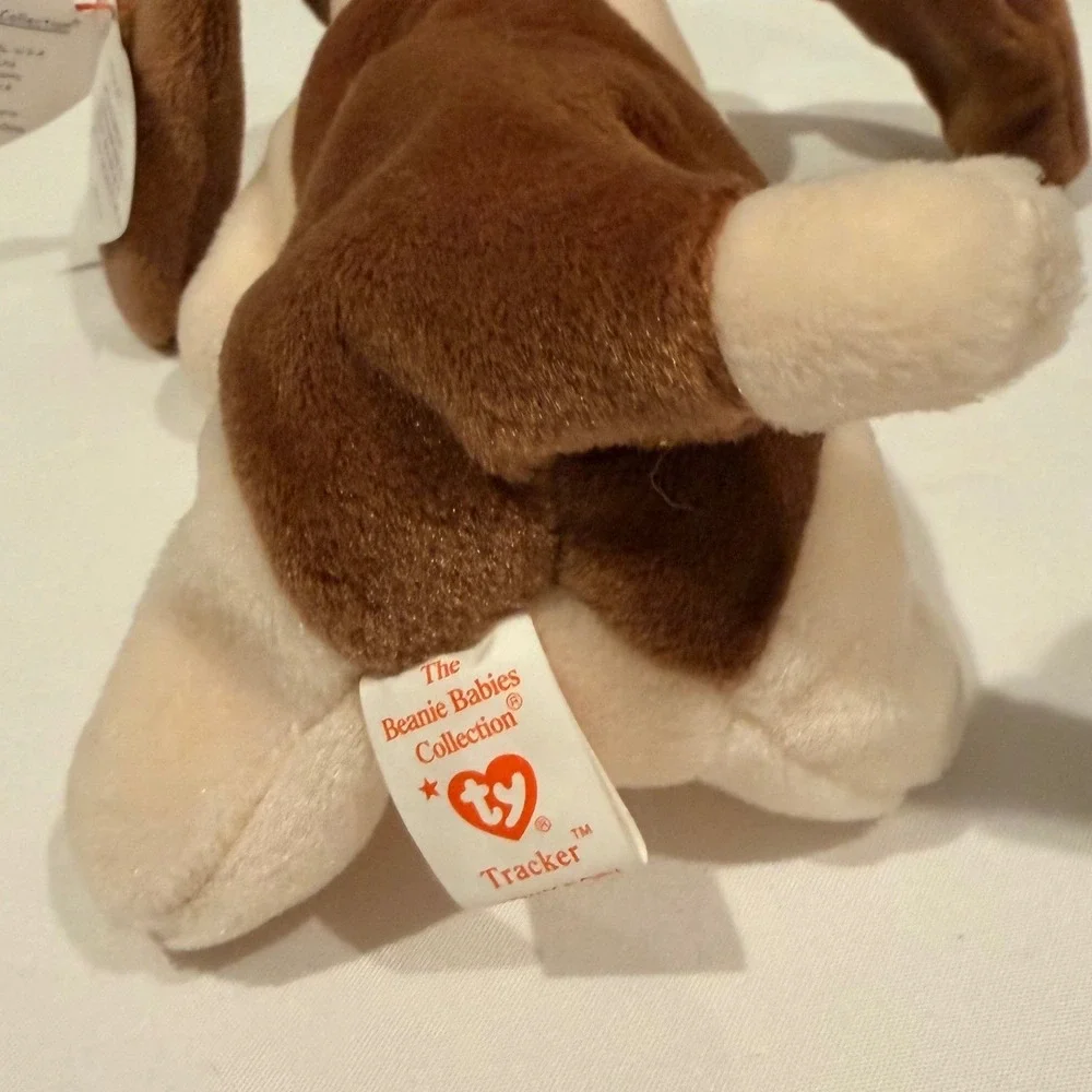 Ty Beanie Babies Dog Lot of 5 Tracker Fetch Spunky Scottie Error Tag Vintage